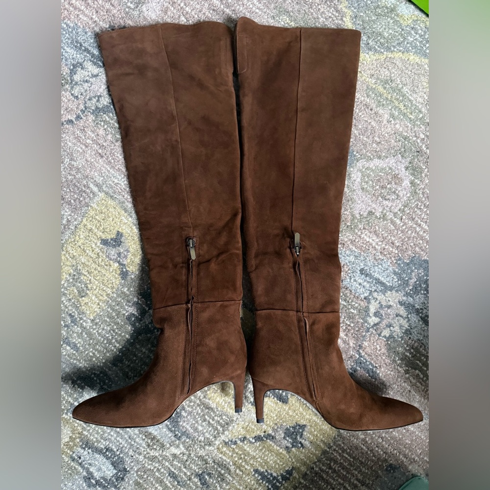 Sam Edelman Ursula Suede Thigh High Boots - Picture 7 of 9